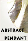 abstract shell pendants